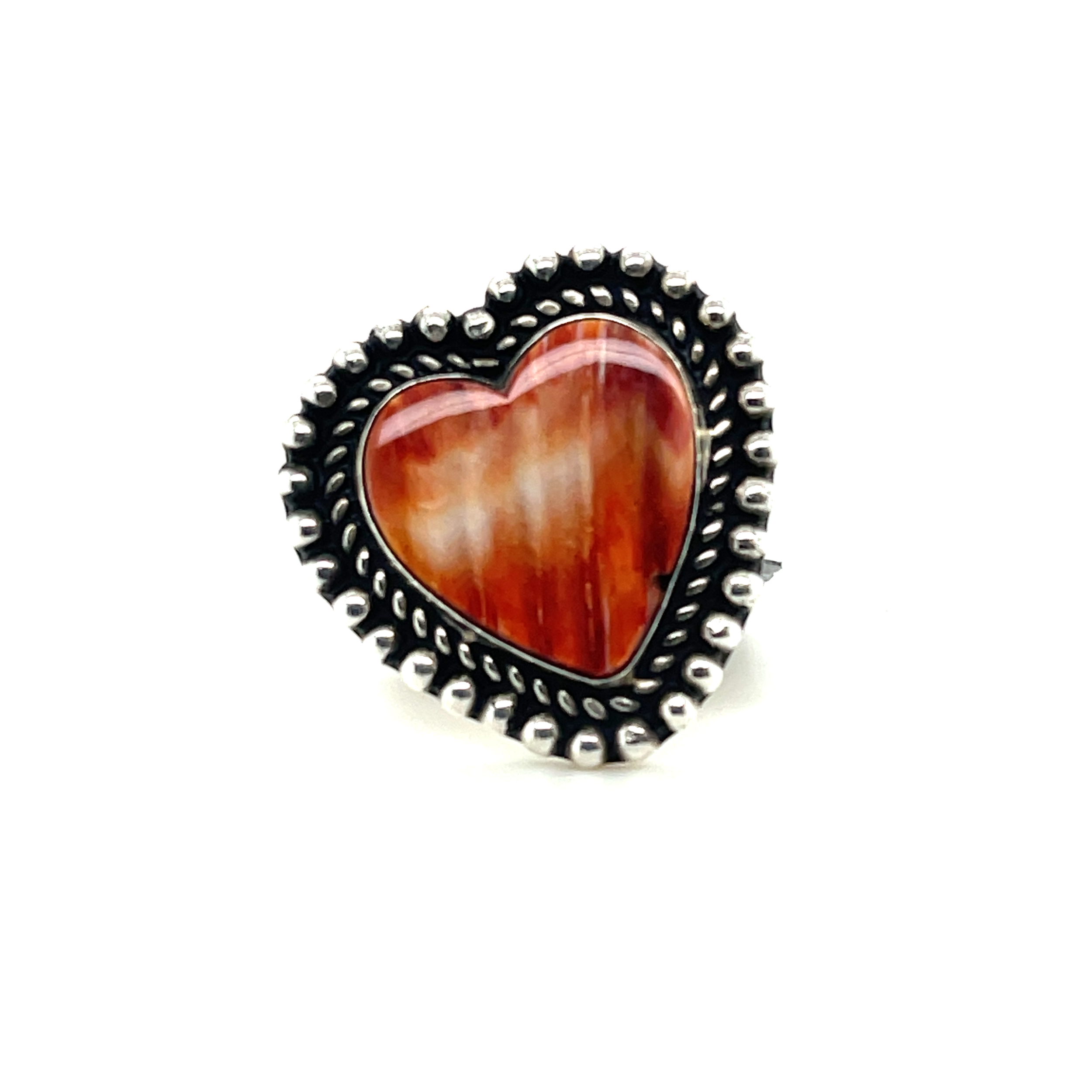 Spiny Oyster Heart Ring
