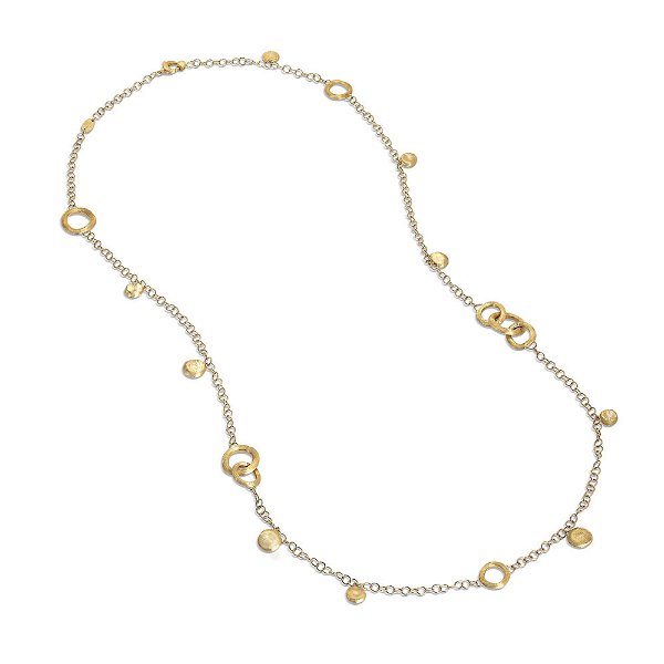 Closeup photo of Jaipur Link 18kt Gold Necklace