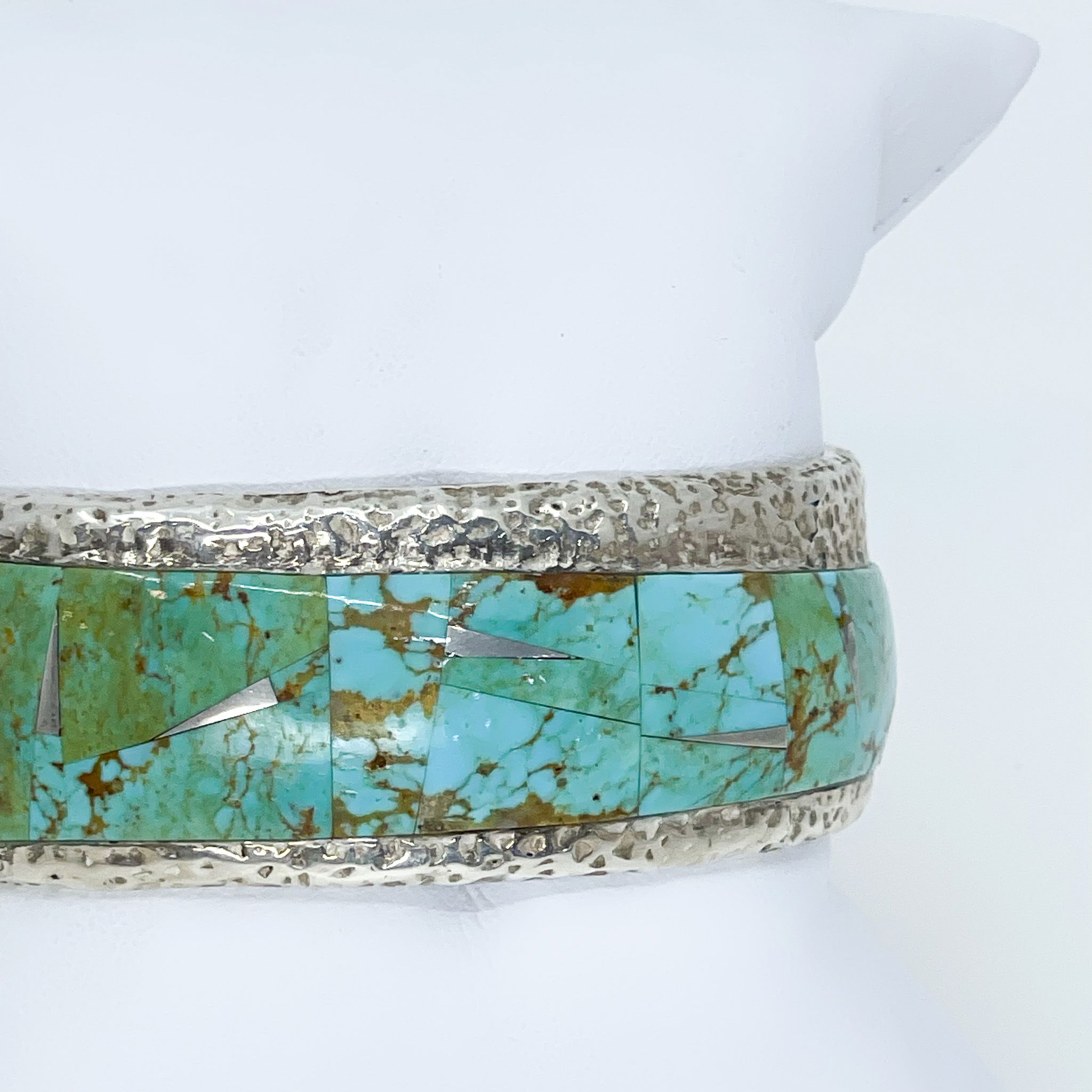 Sterling Silver Gl Cuff Bracelet With Sonoran Turquoise