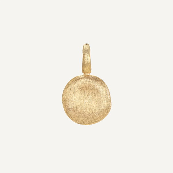 Closeup photo of 18K Yellow Gold Pendant, Small