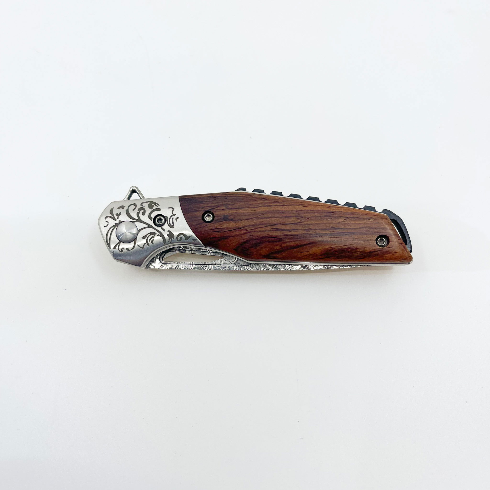 Brent Nelson Damascus Folding Knife