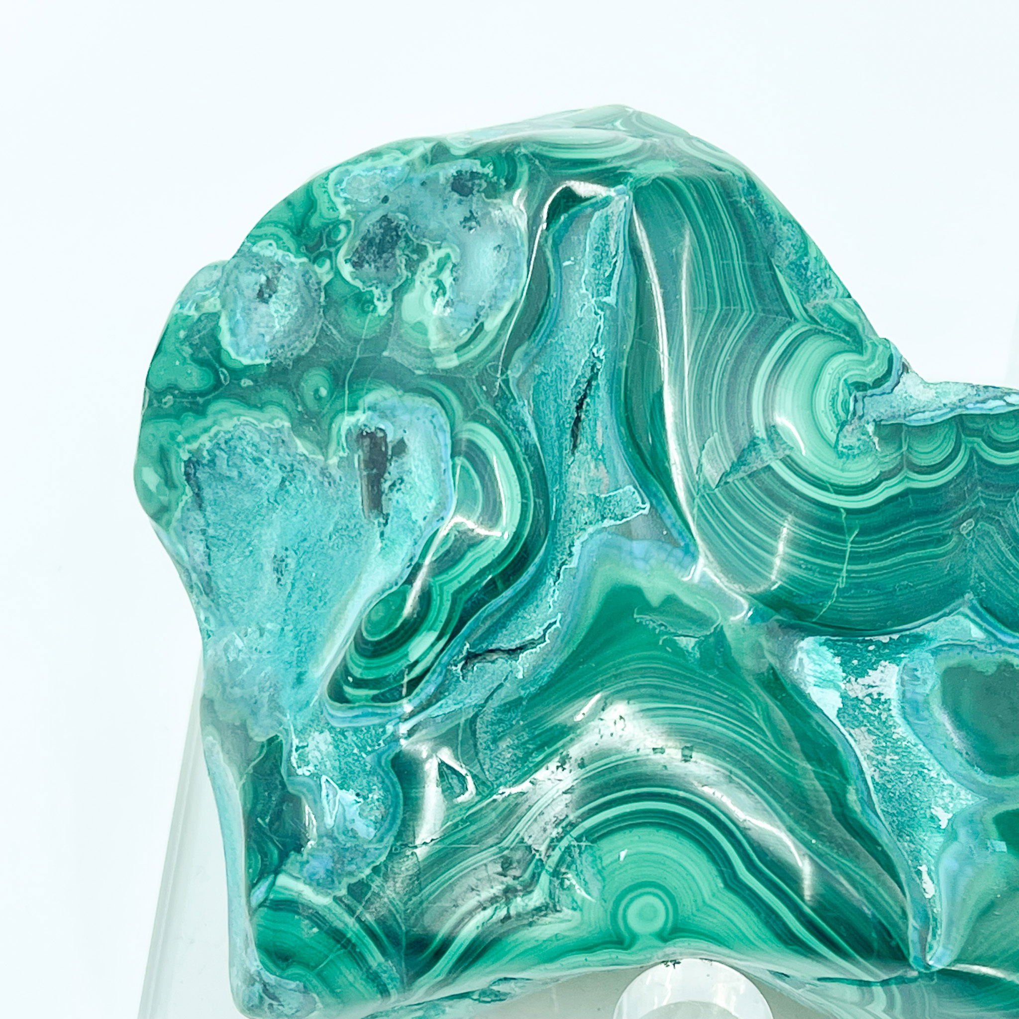 Polished Malachite