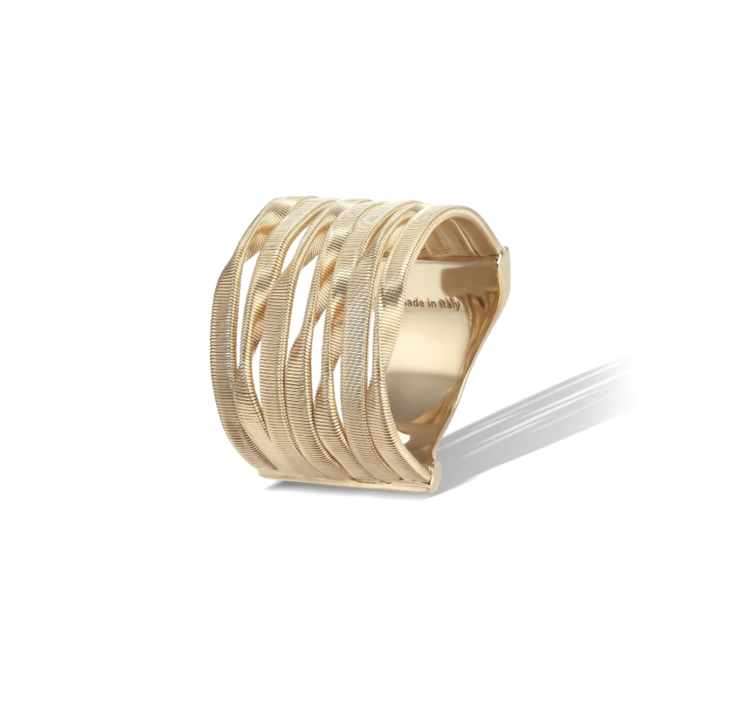 Marrakech Collection Twisted Multi Band Ring