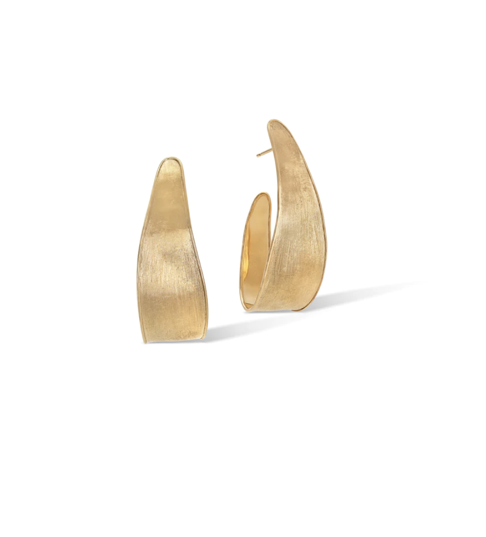 Lunaria Collection Thick Hoop Earrings
