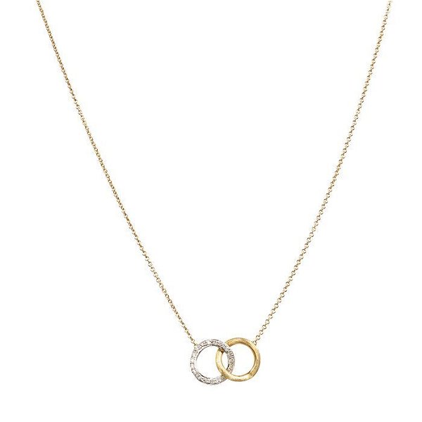 Closeup photo of Delicati Collection Necklace 18K YG & Diamonds