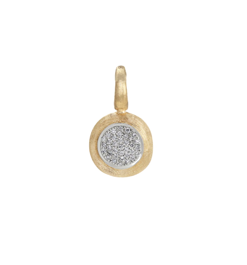 Jaipur Collection Small Pendant with Pave Diamonds