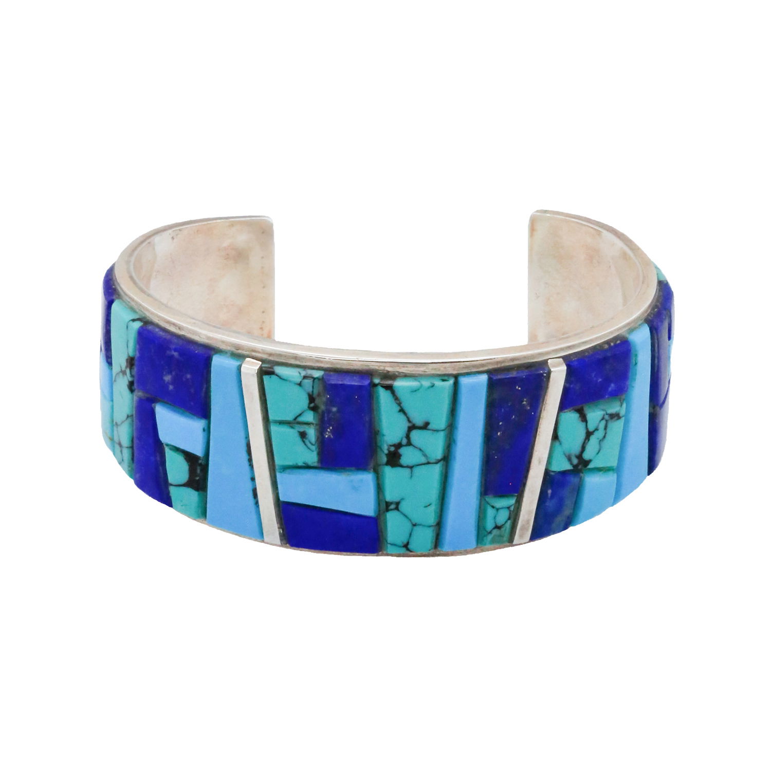 Timeless Cuff Lapis and Turquoise