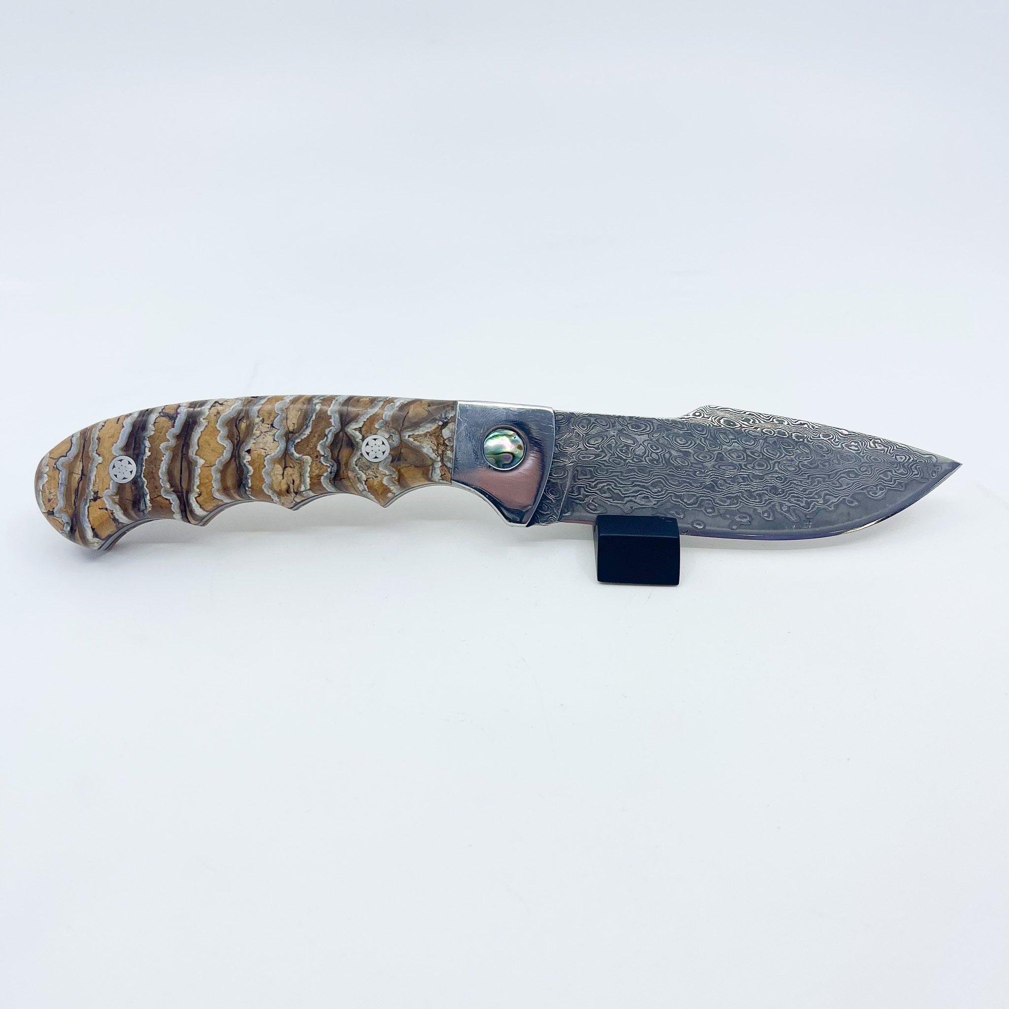 Mammoth Tooth Handle Knife
