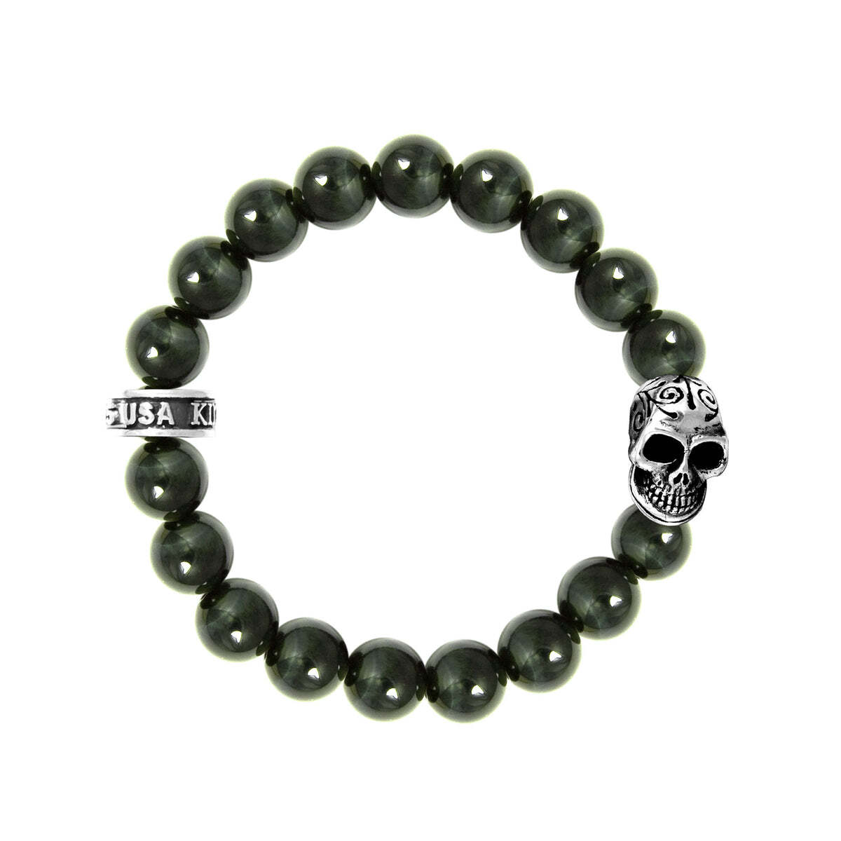 day of the dead skull bracelet