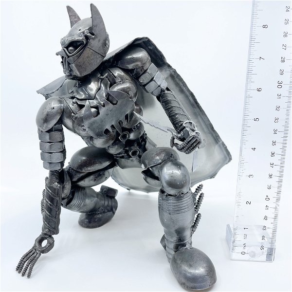 Closeup photo of Batman Figurine