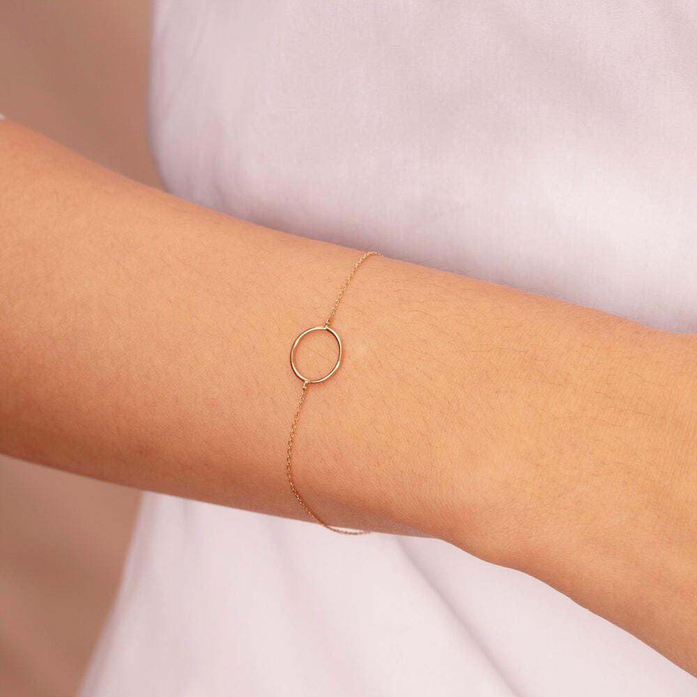 IRENE | Open Circle Bracelet