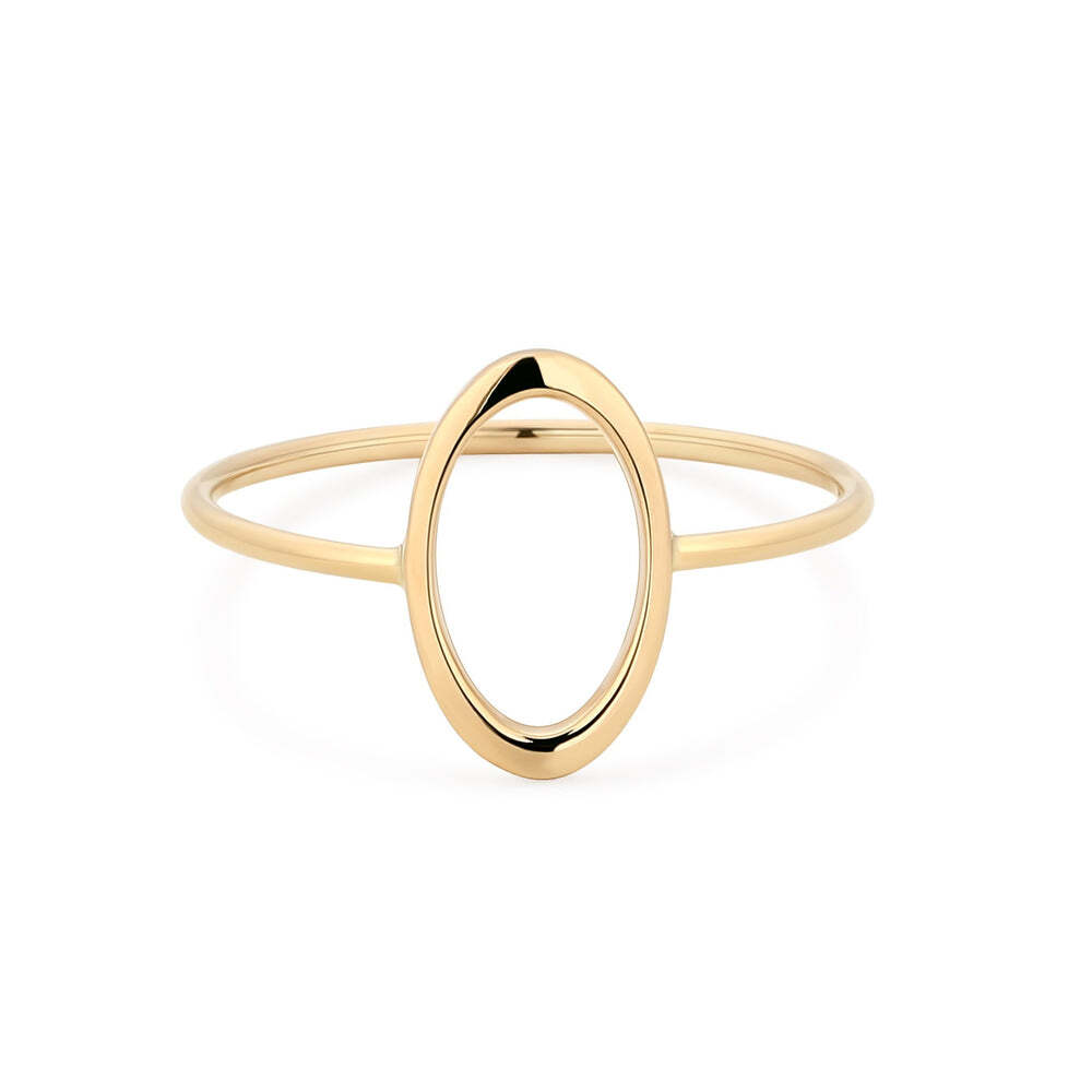 IRENE | Open Oval Ring