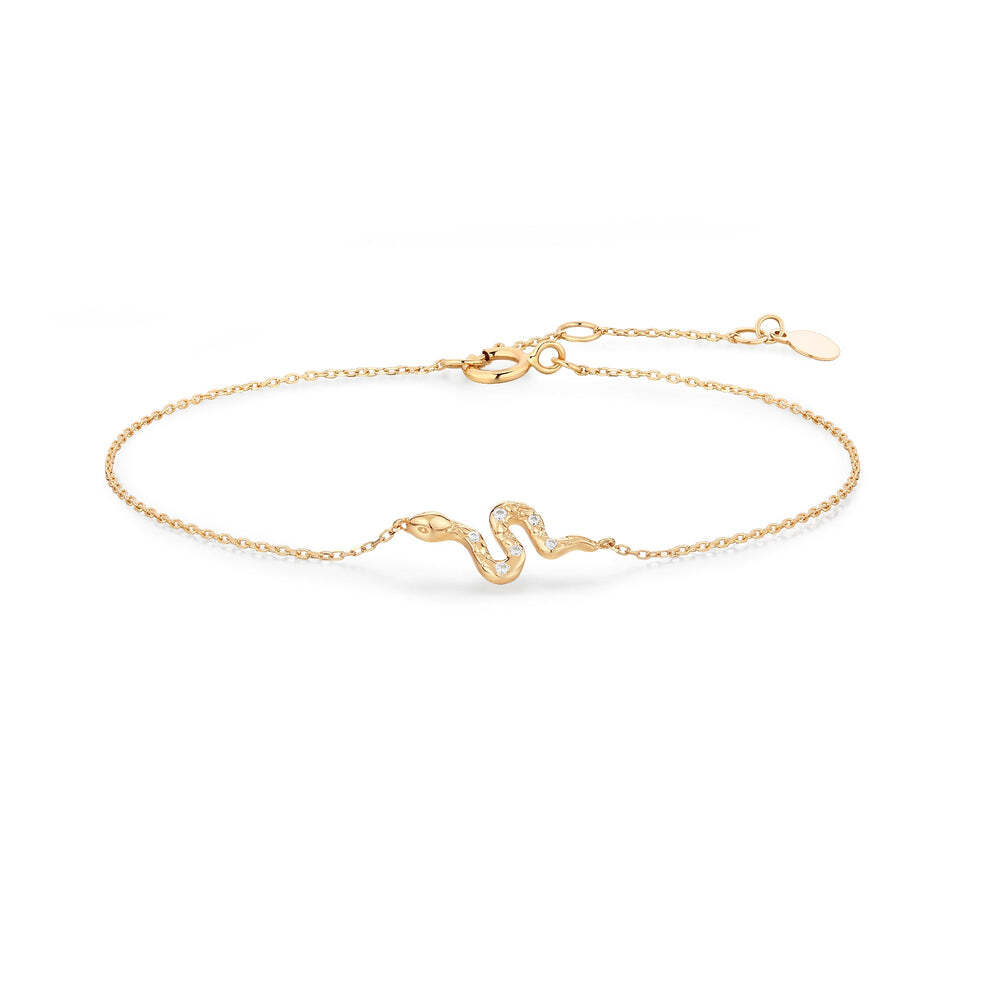 NEFERTITI | Diamond Snake Bracelet