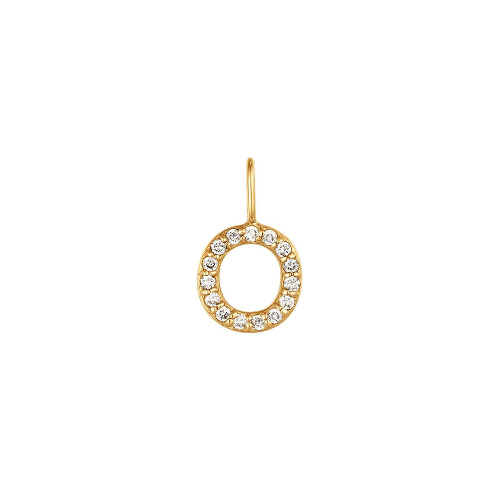 O | Diamond Initial Charm