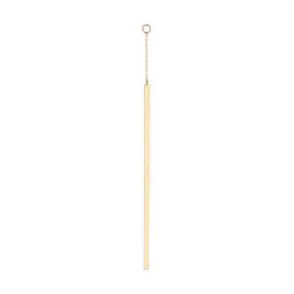 Closeup photo of FIONA | Long Bar Earring Charm