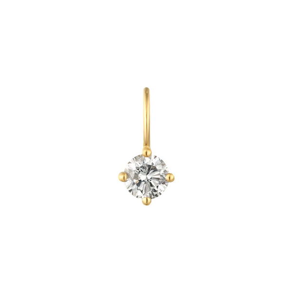 Closeup photo of APRIL | Diamond Necklace Charm