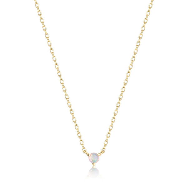 Closeup photo of HERA | Opal Necklace
