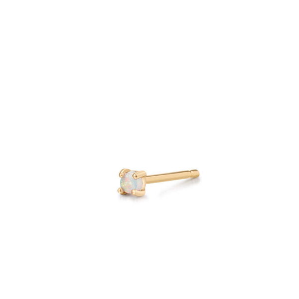 Closeup photo of HERA | Single Opal Stud