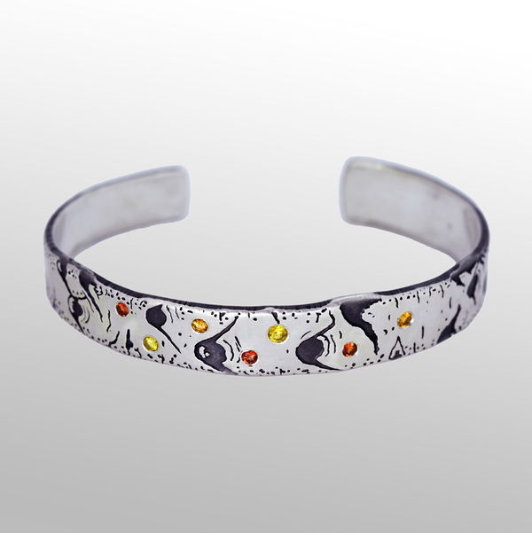 Closeup photo of Aspen Allure Cuff Style Bracelet