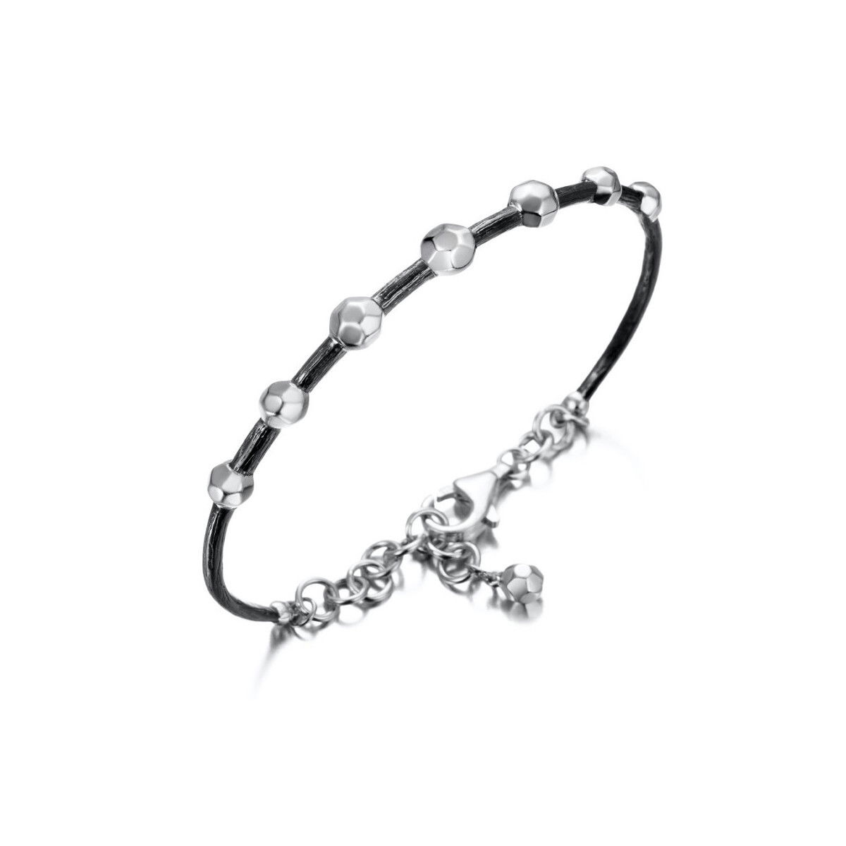 CELESTIAL Bangle in Silver and Black Ruthenium CELESTIAL Bangle in Silver and Black Ruthenium