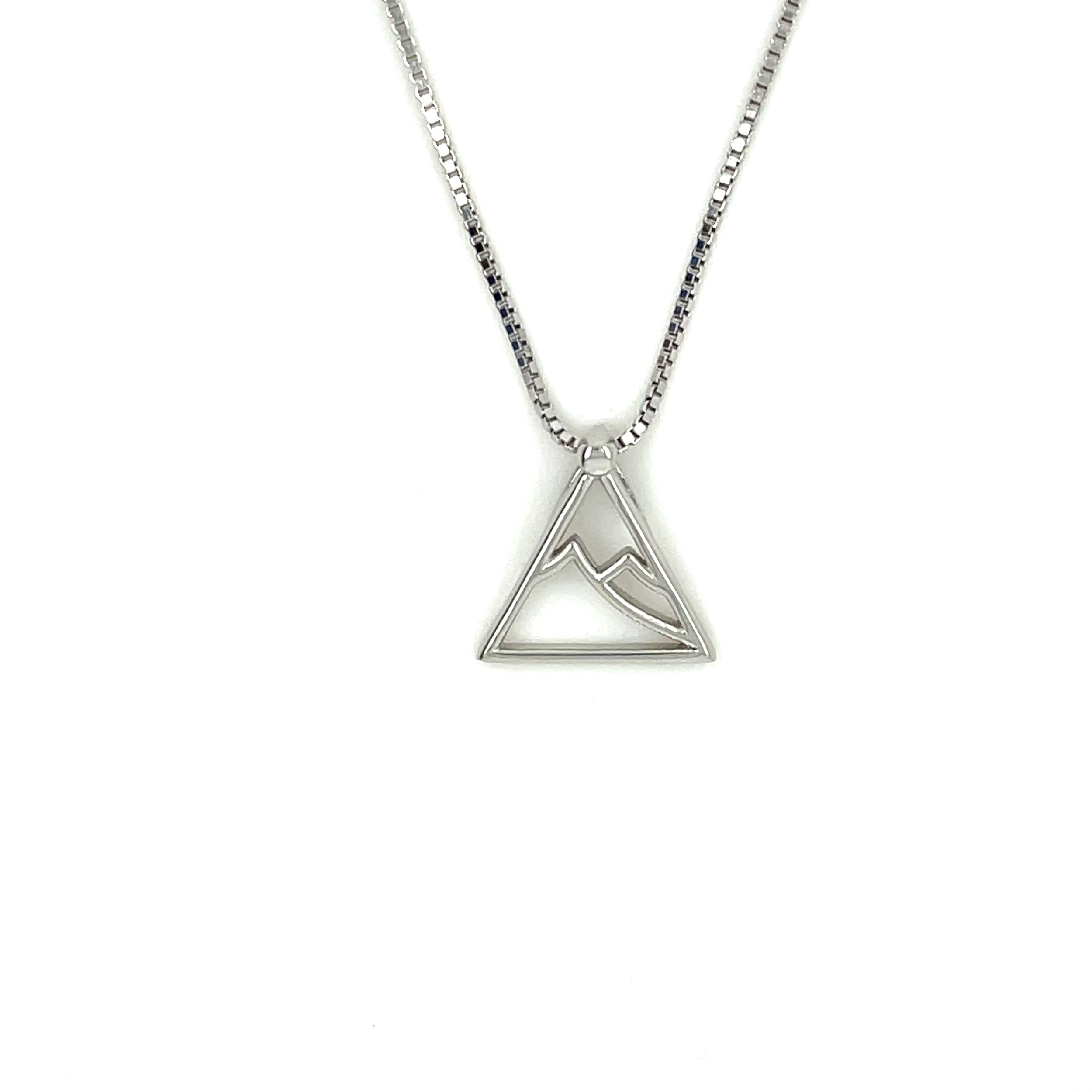 Peak 8 Triangle Necklace