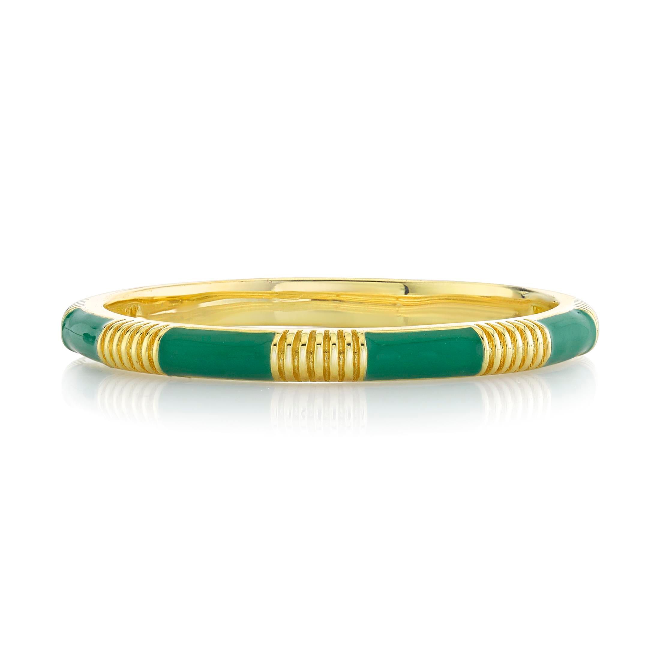 GREEN ENAMEL BAND GREEN ENAMEL BAND