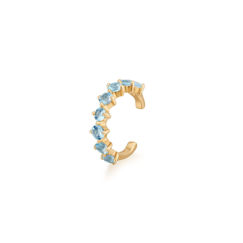 ZANNA | Aquamarine Ear Cuff