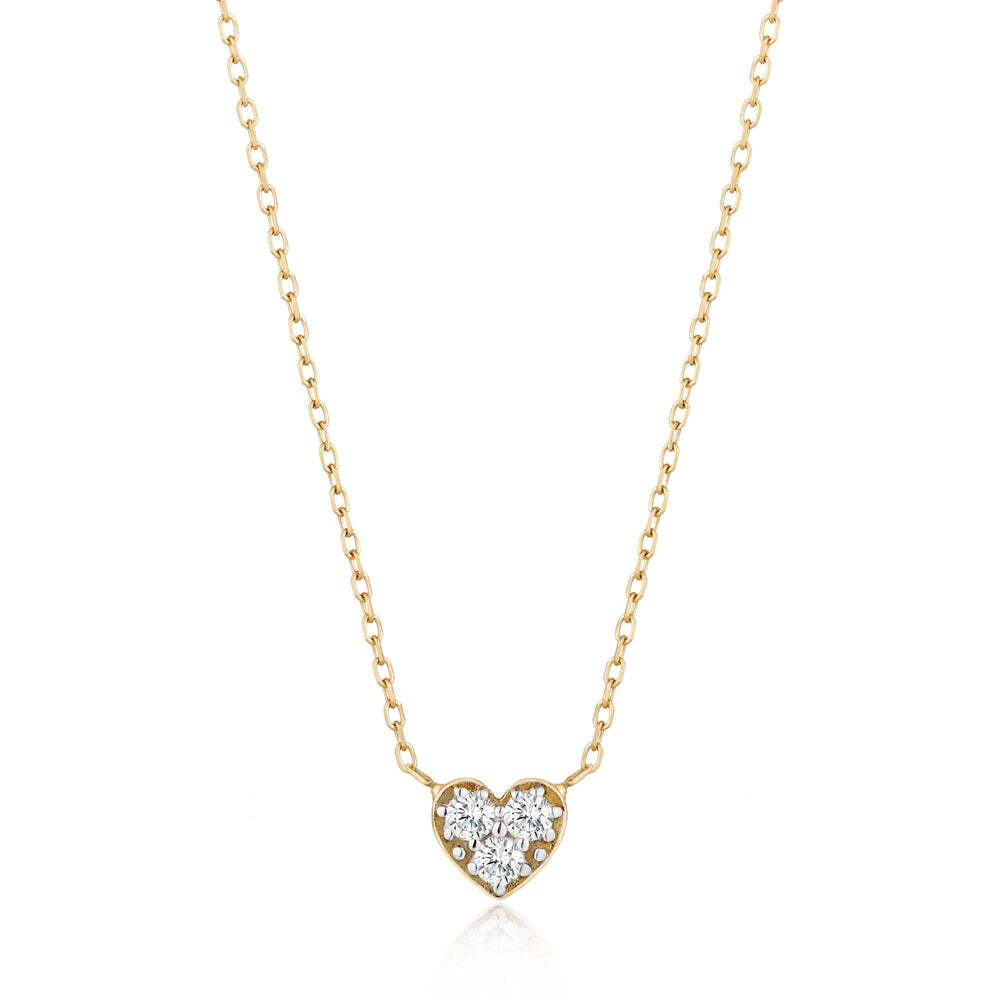 SOPHIE | Diamond Heart Necklace