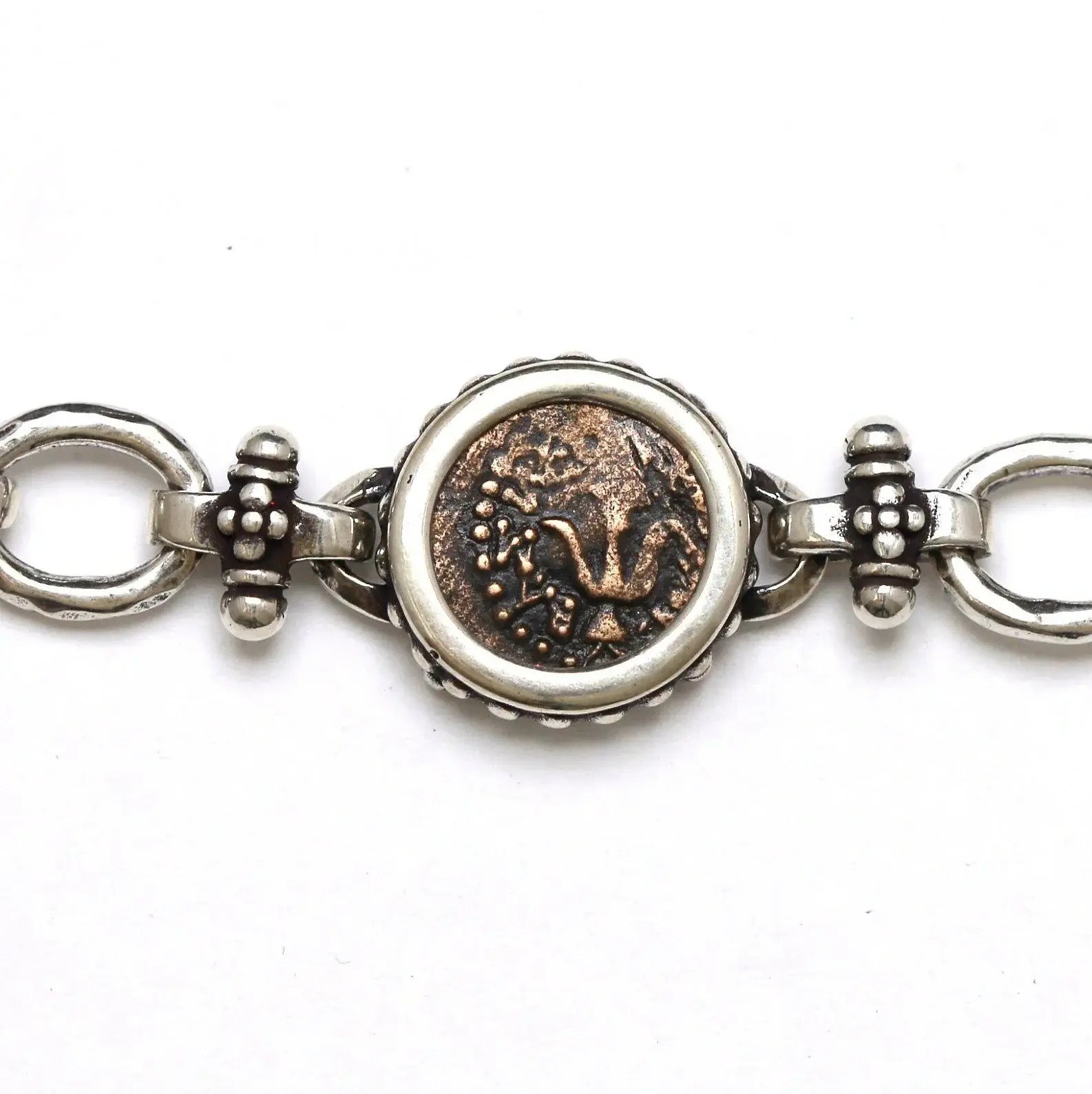 Sterling Silver Bracelet, Widows Mite, 7171