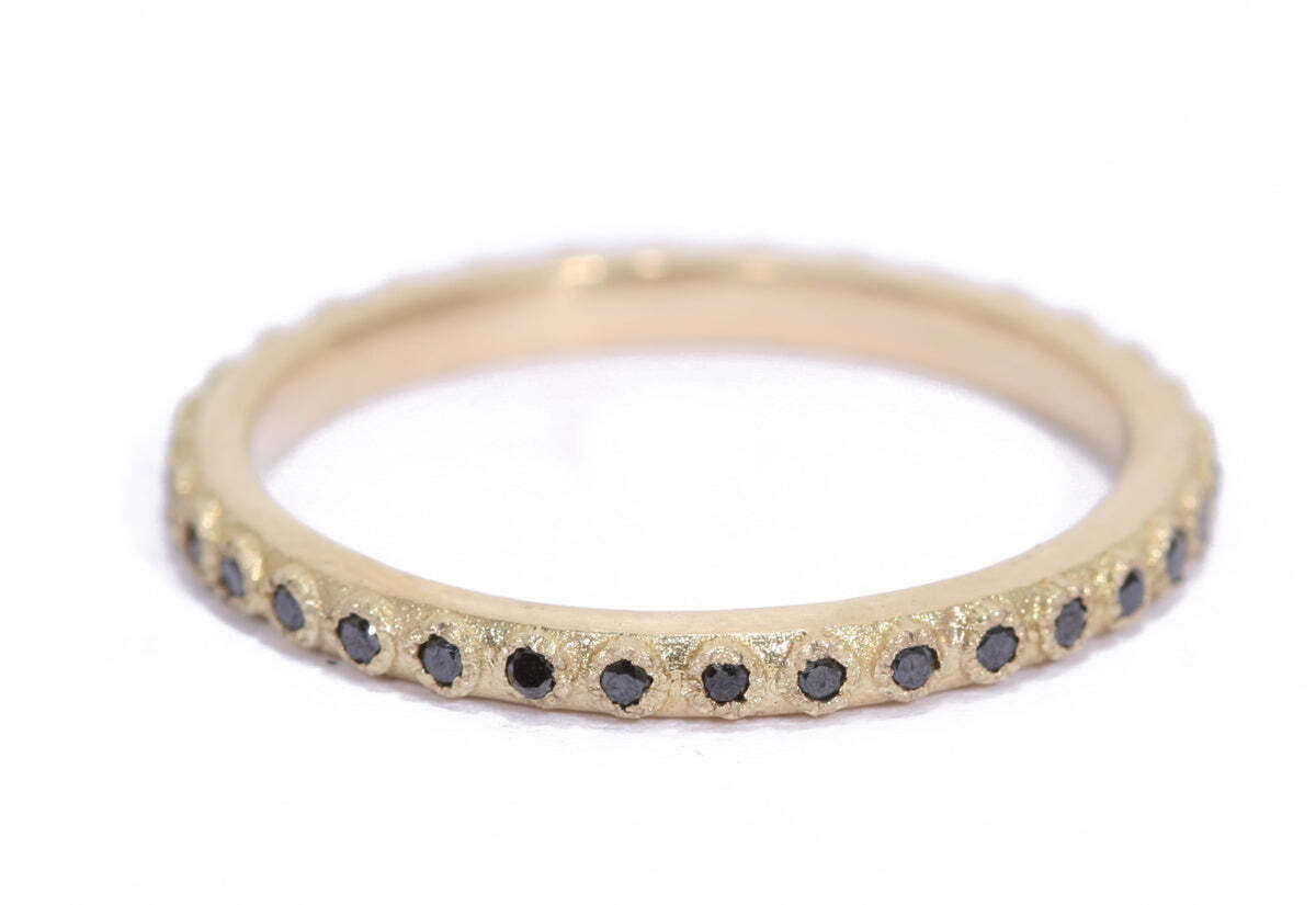 Diamond Stack Band Ring