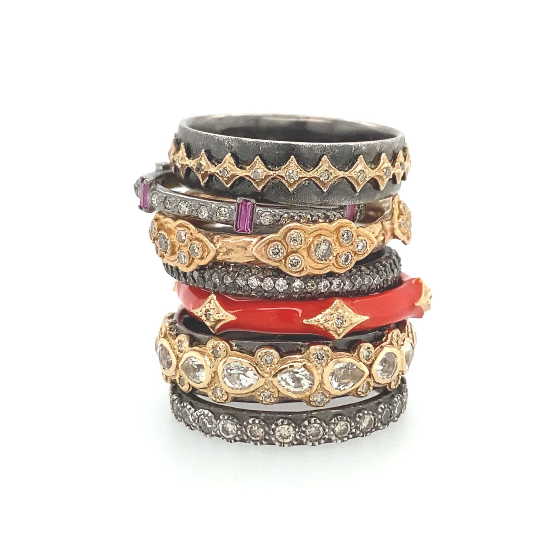 Crivelli Stack Band Ring