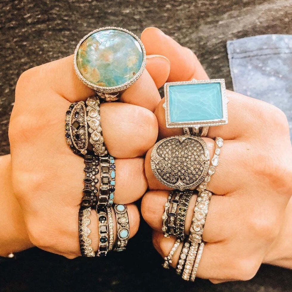 Rectangle Statement Ring