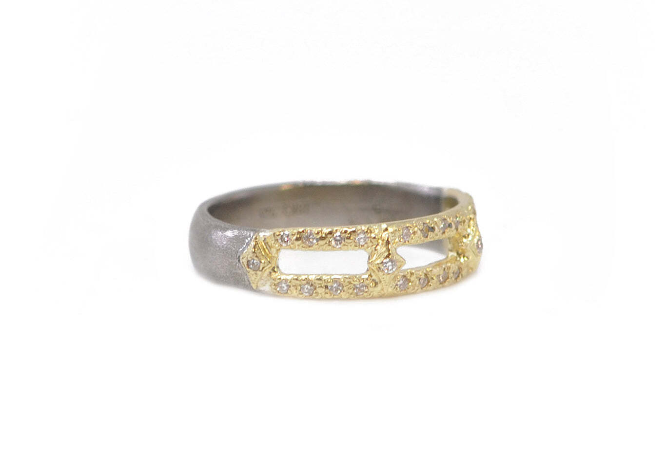 PAPERCLIP STACK RING
