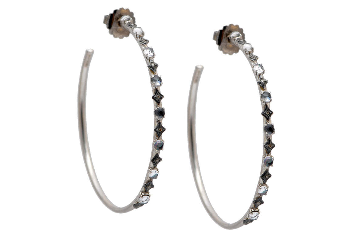 Crivelli Hoop Earrings