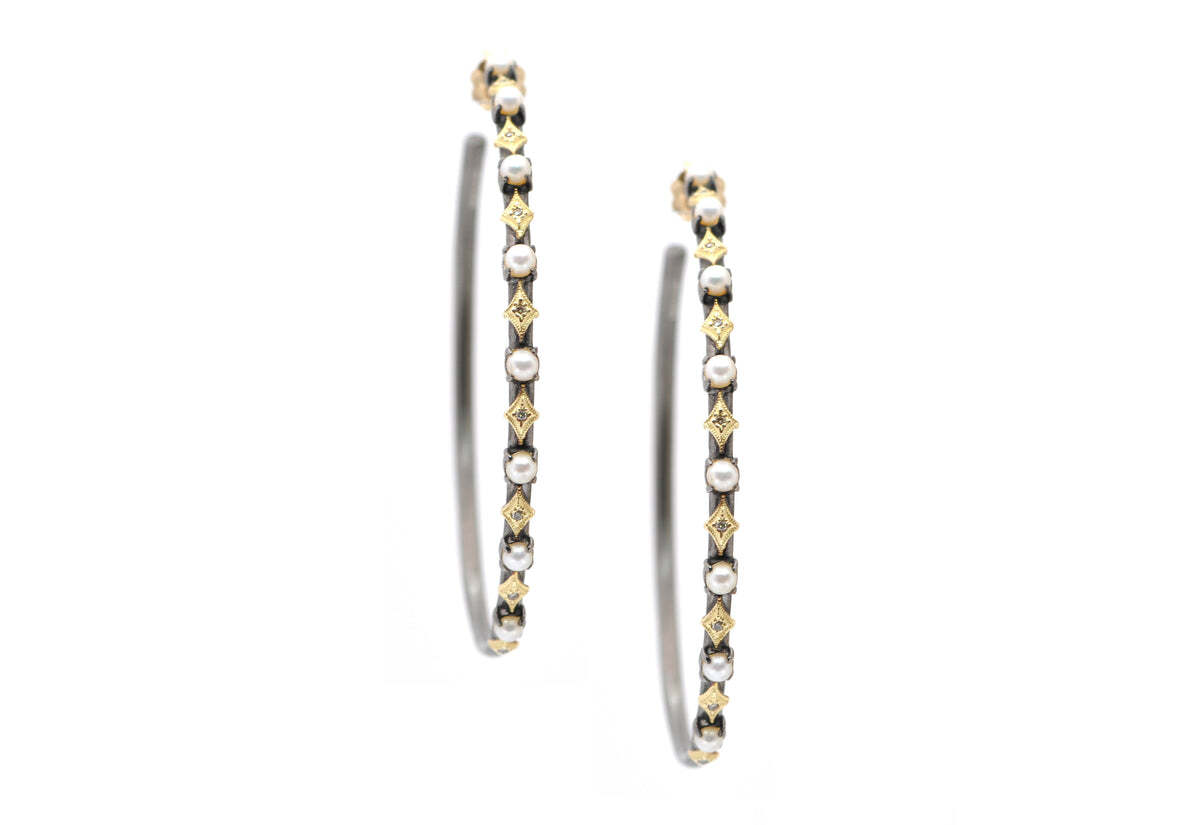 Crivelli Hoop Earrings