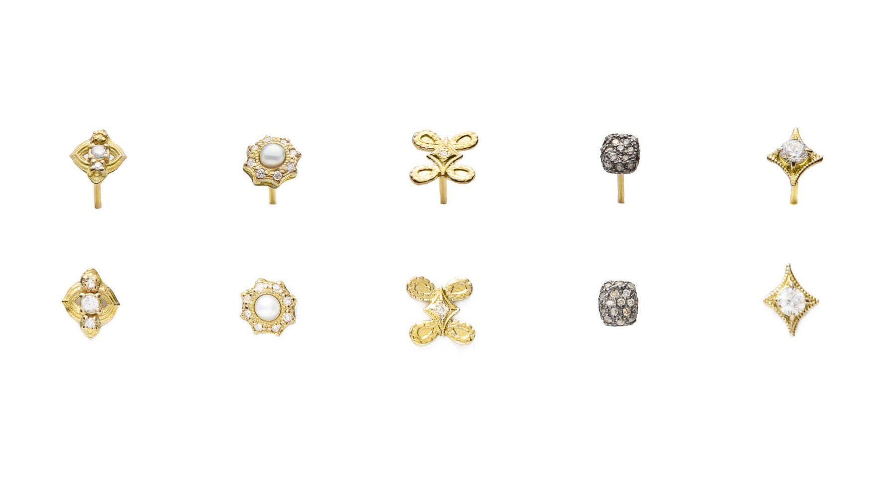 These stunning 18k Yellow Gold Bow knot stud earrings are crafted by master jeweler Carlo Crivelli, and feature 0.01 TCW white diamonds for an added sparkle. The classic Bow knot design is timeless, making these earrings a perfect addition to any jewelry collection. Measuring 7.6mm x 7.4mm, these earrings are comfortable enough to wear all day while still providing a subtle hint of sophistication. Perfect for gifting or wearing yourself, these 18k Yellow Gold Bow knot stud earrings with Crivelli accent and 0.01 TCW white diamonds are a must-have. YELLOW GOLD BOWEN KNOT STUD EARRINGS