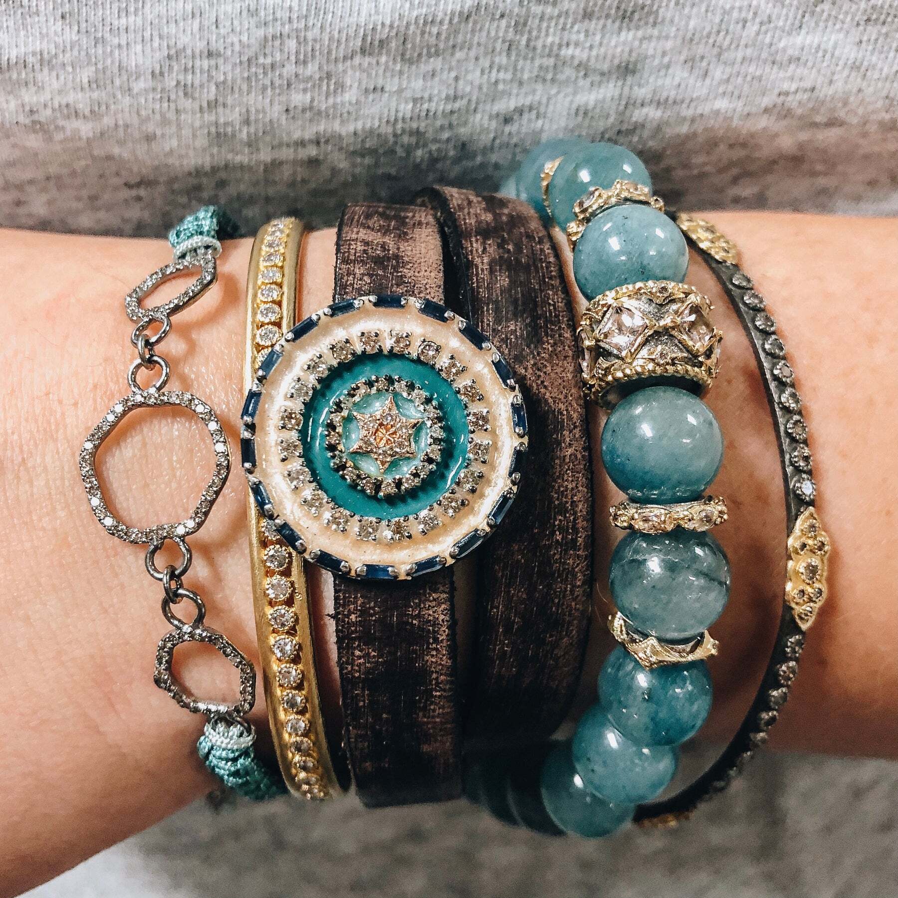 Leather Wrap Bracelet