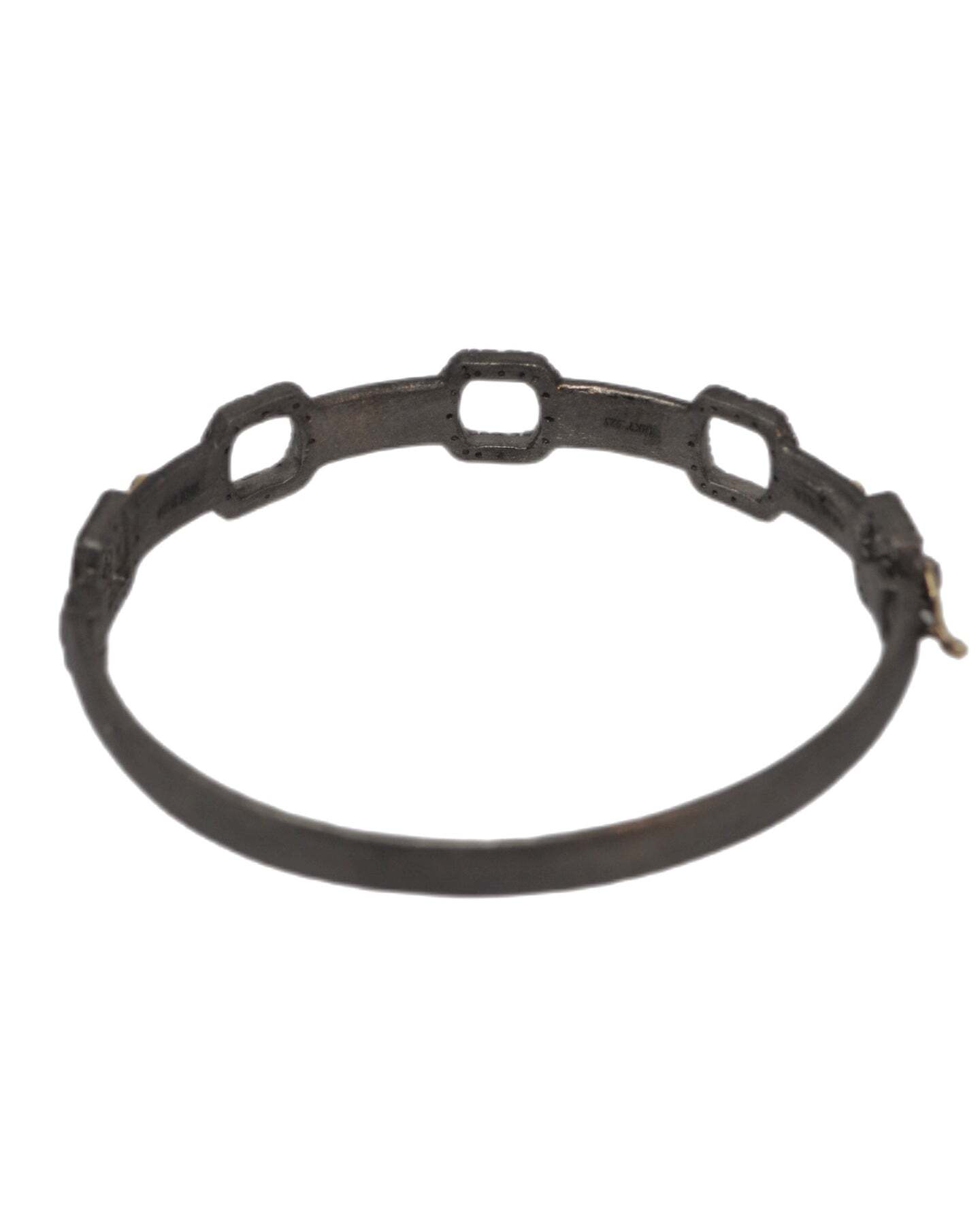 CRIVELLI PAPERCLIP HUGGIE BRACELET