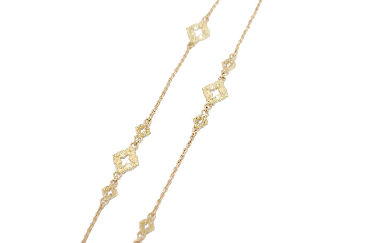 Clover Station Necklace