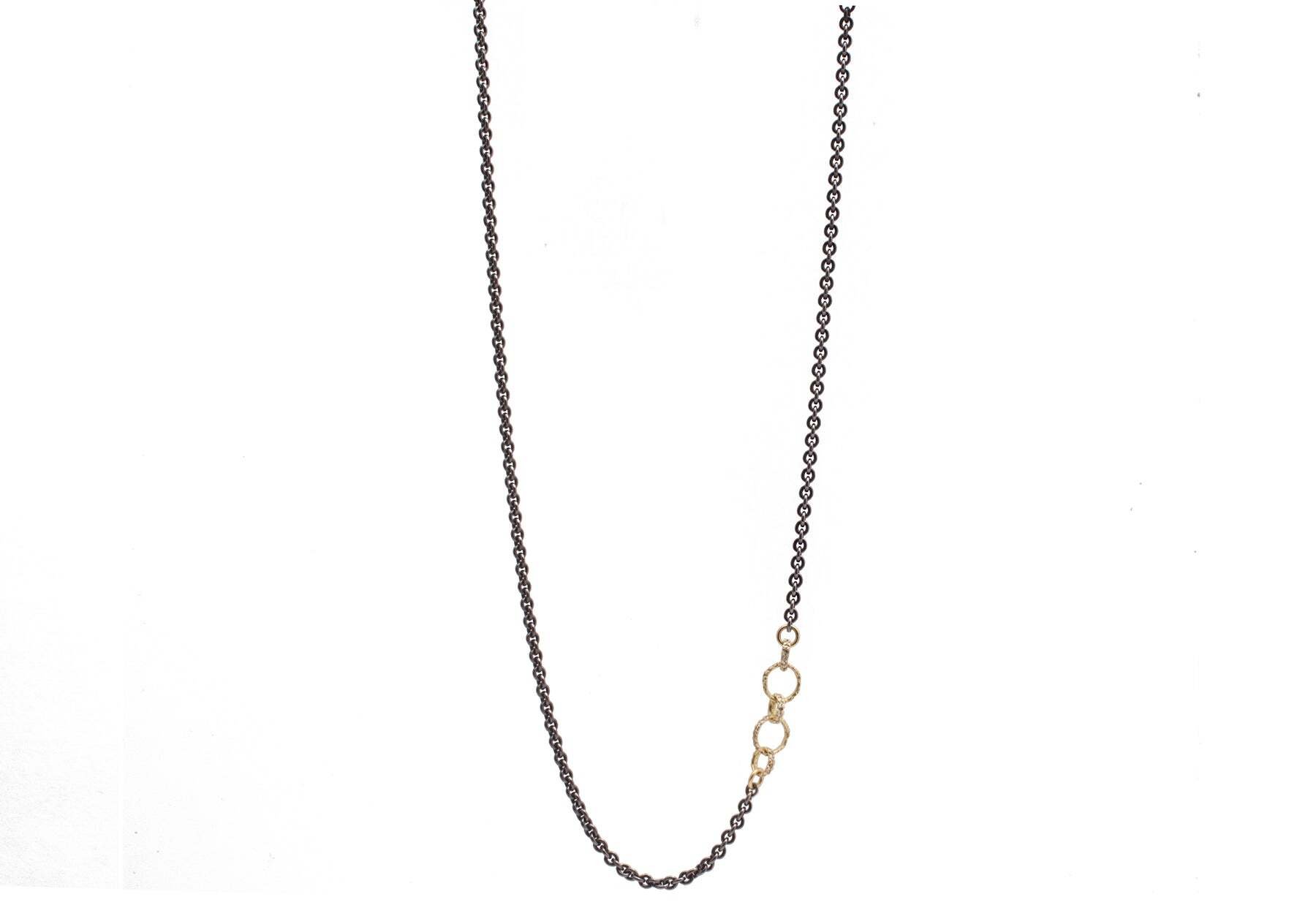 Circle Link Station Necklace
