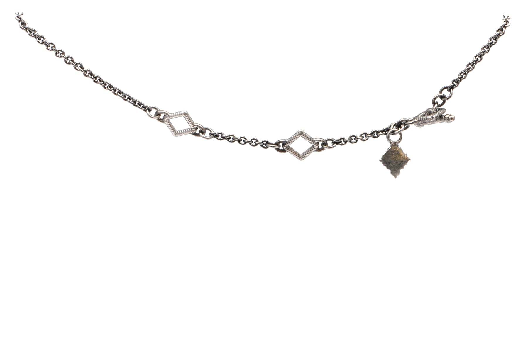 Pave Heart Necklace