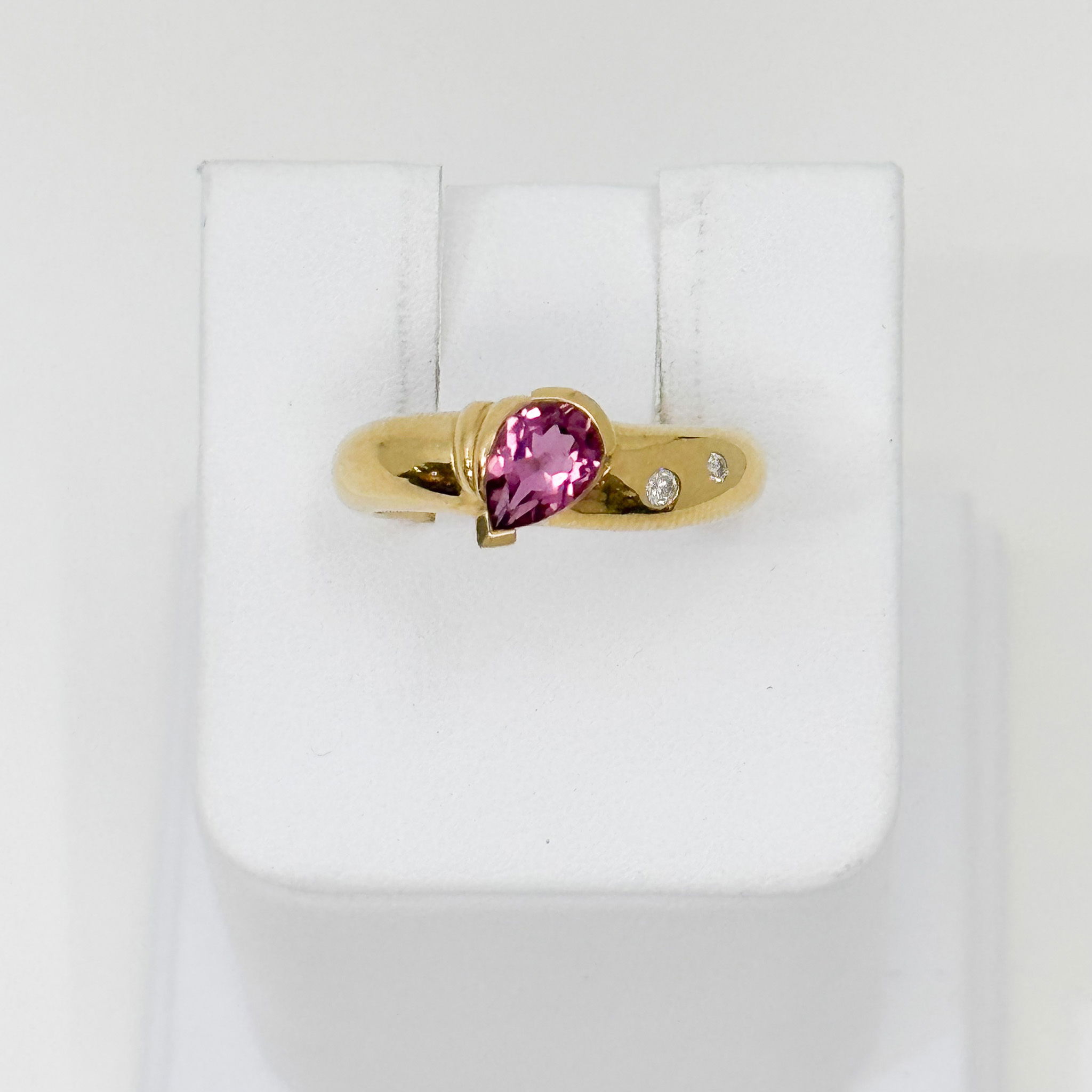 14ky Pink Tourmaline Ring