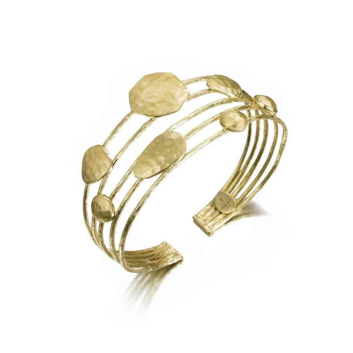 ESSENTIAL Bangle in Silver. 18k Gold Vermeil ESSENTIAL Bangle in Silver. 18k Gold Vermeil