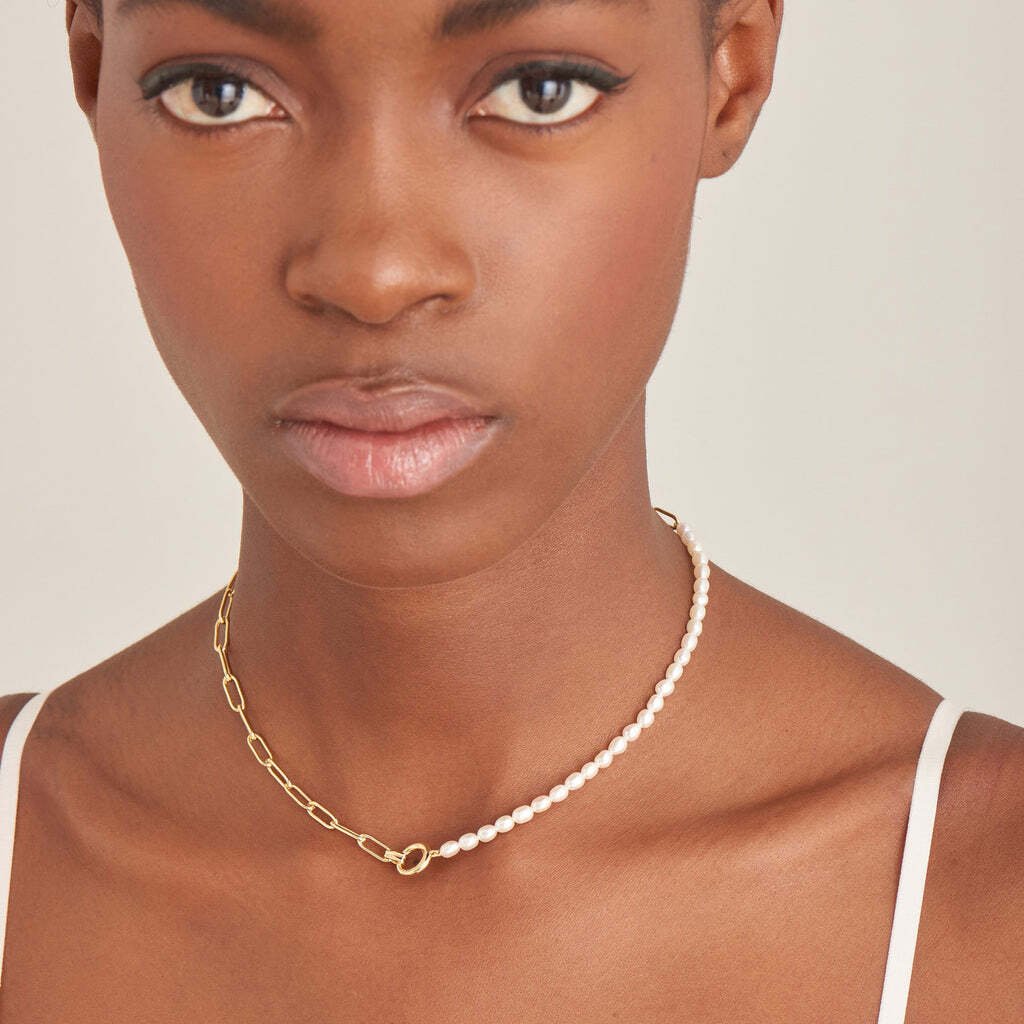 Buy Chunky Chain Necklace - Thick Chain Necklace Choker Trendy Necklaces  Cable Link Chain Choker Necklaces for Women Punk Metal Fashion Necklace for  Girls Cuban Link Chain Curb Link Chain Choker (Gold)