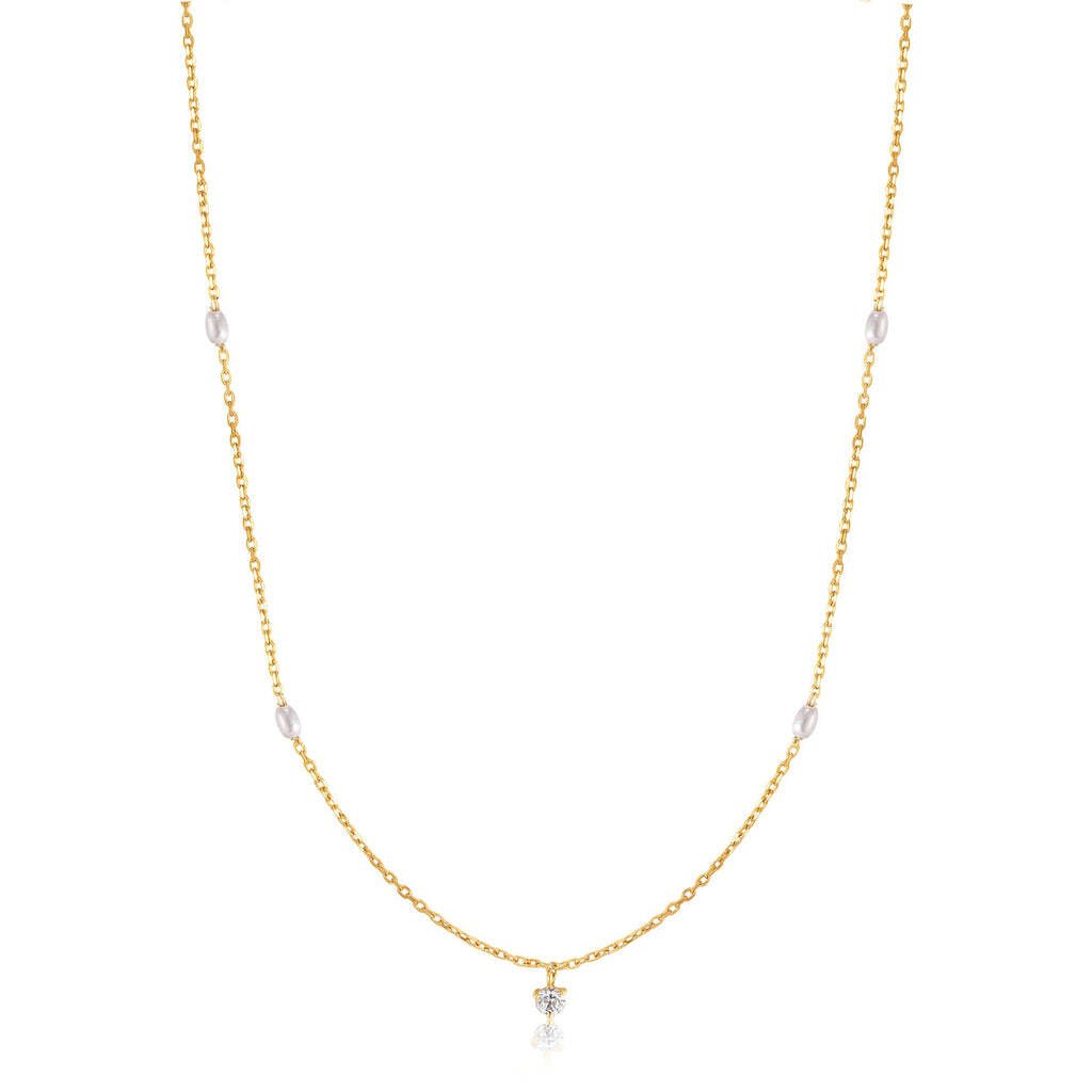 Trinity Marquise White Sapphire Necklace – Noelle and Co.