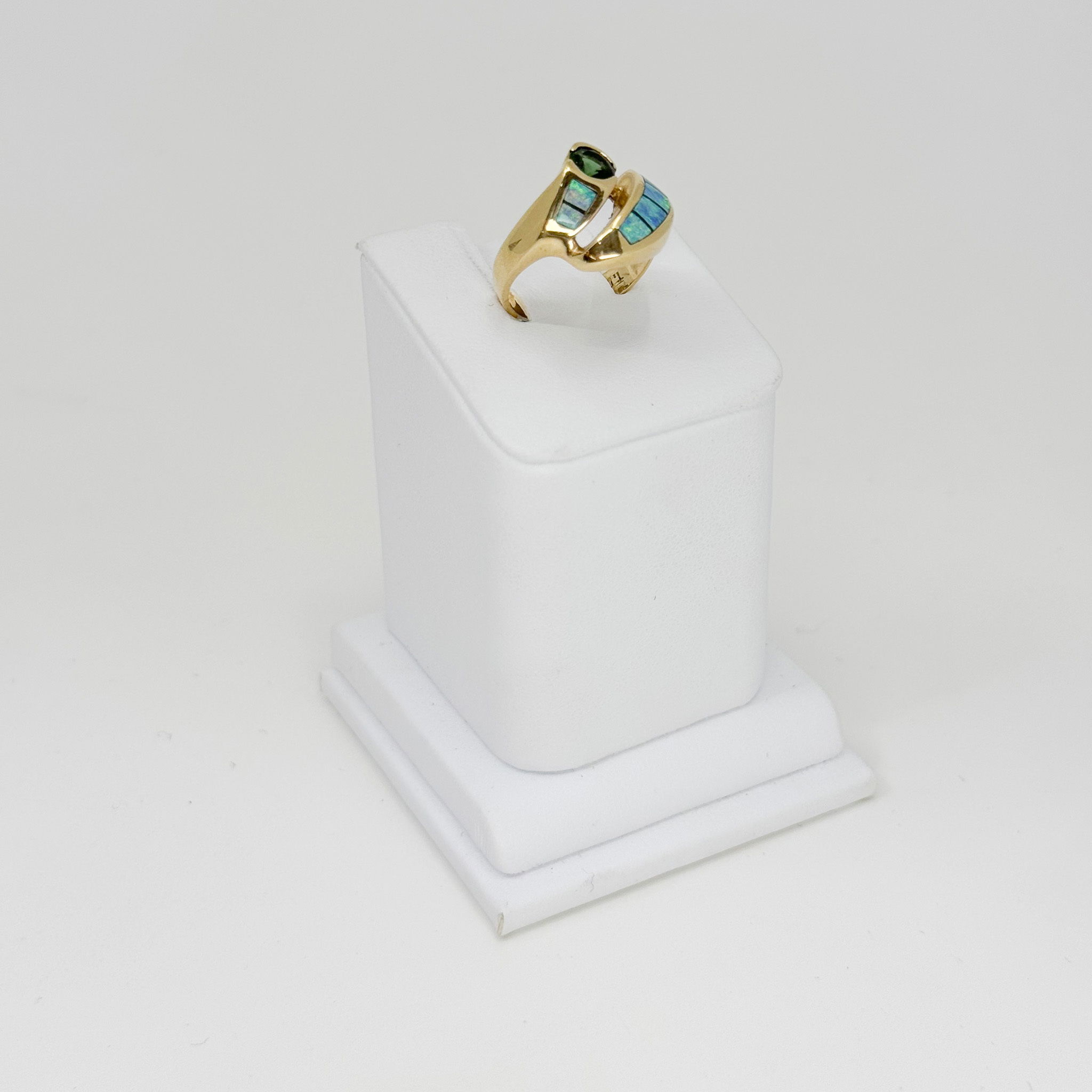 14ky Opalite Inlay Ring