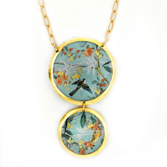 THOUGHFUL MISFIT: The Double Disc Necklace — Jennifer Tuton Jewelry