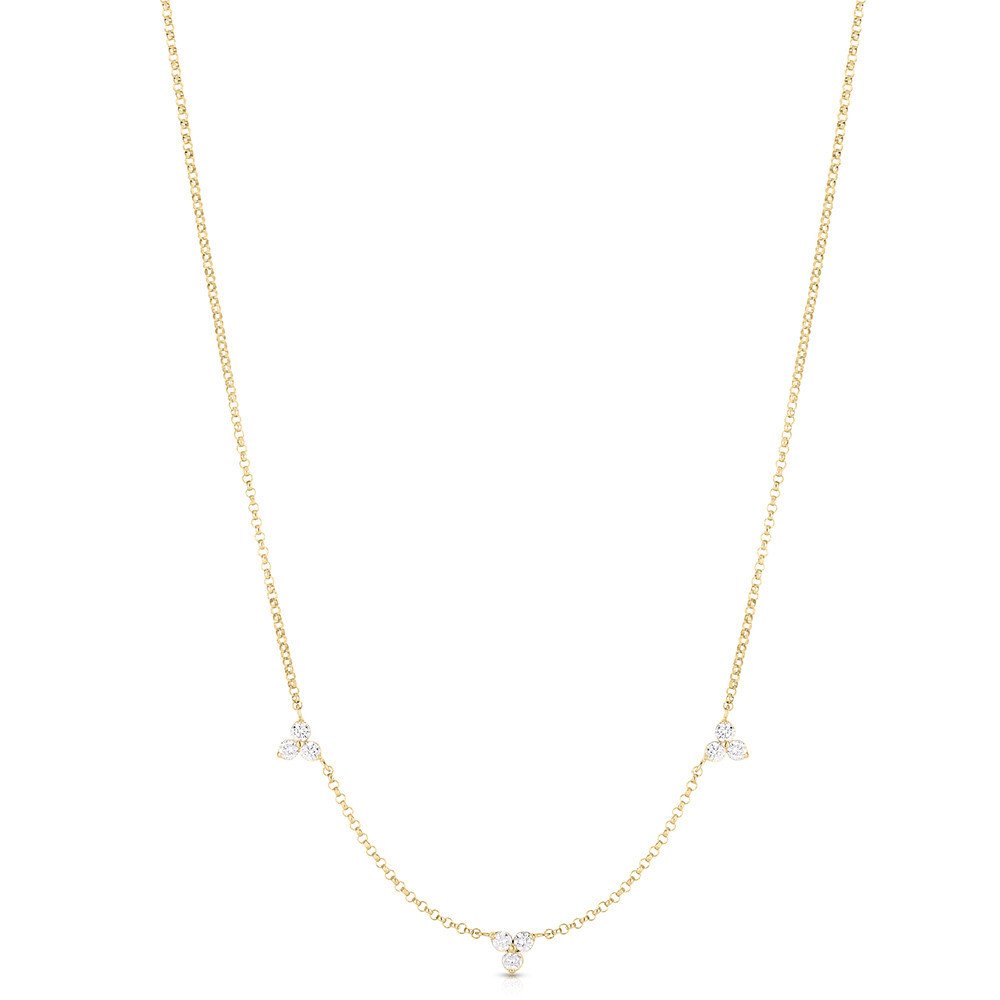 18k Diamond Love by the Inch Necklace