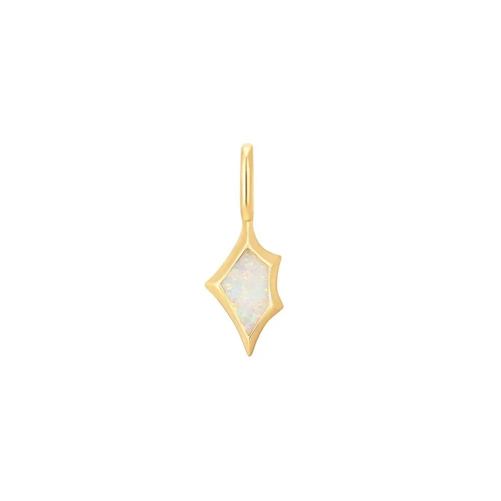 Gold Kyoto Opal Necklace Charm