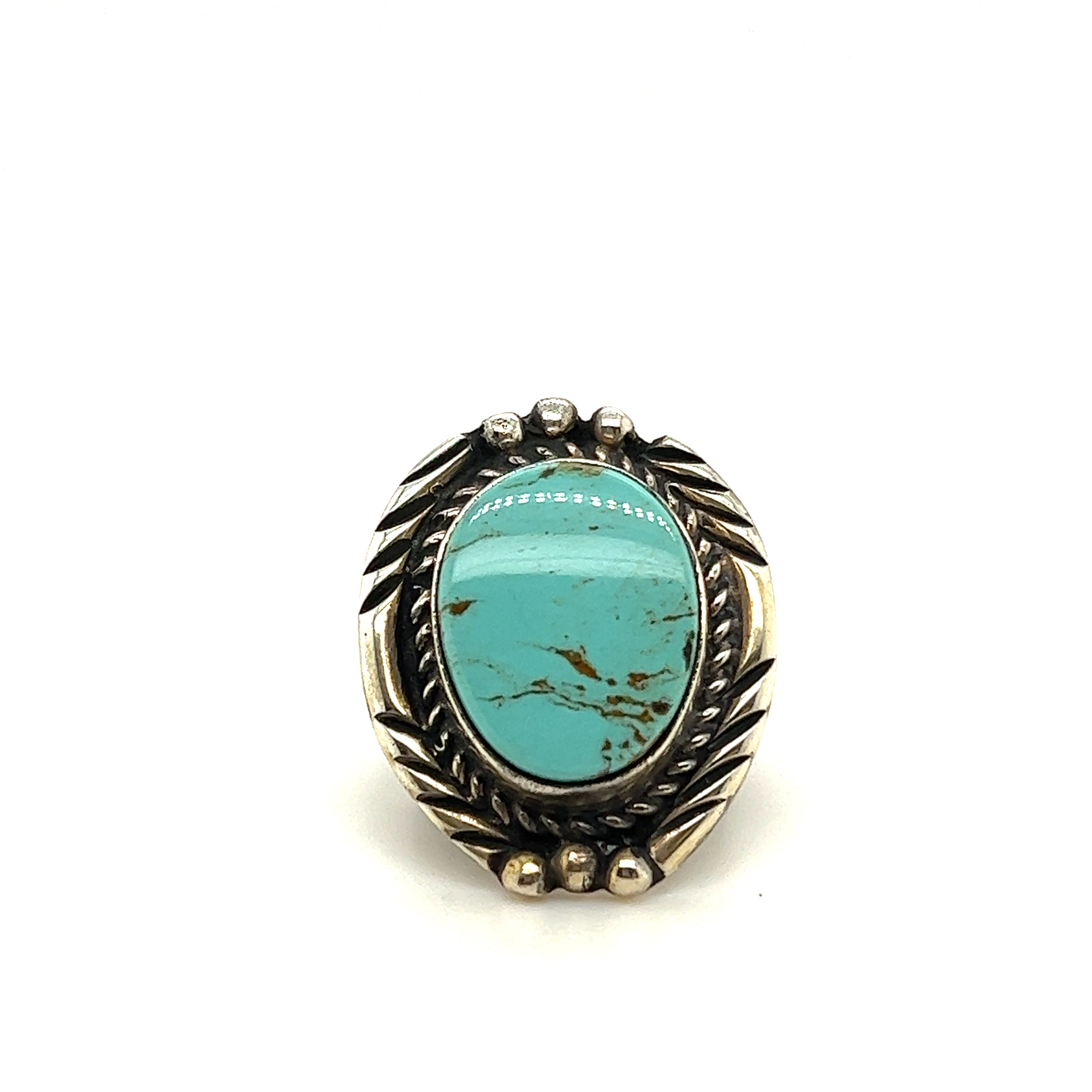 Sterling Silver Ring-Turquoise